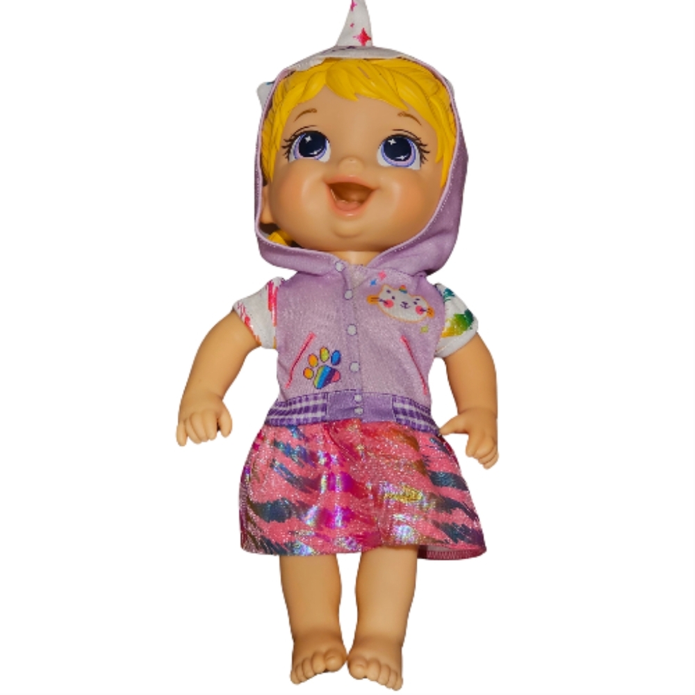 3/$25 🏷 Baby Alive Unicorn Cat Doll